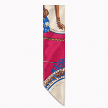 Load image into Gallery viewer, Pink Duchess Bag Scarf
