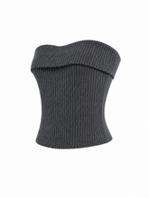 Load image into Gallery viewer, Ribbed Knit Tube Top
