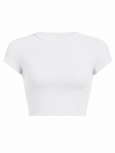 Load image into Gallery viewer, Short Sleeve Crop Top
