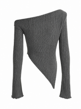 Load image into Gallery viewer, Ribbed Knit Long Sleeve
