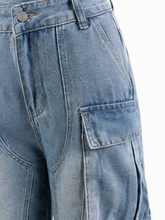 Load image into Gallery viewer, Cargo Pocket Jeans
