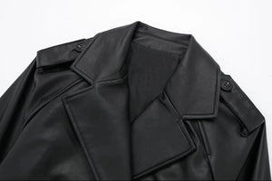 Faux Leather Jacket