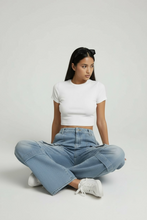 Load image into Gallery viewer, Cargo Pocket Jeans
