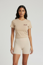 Load image into Gallery viewer, Cuci Fitted Essential Tee - Mocha Dust
