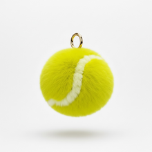 Load image into Gallery viewer, Luxe Tennis Ball Bag Charm
