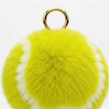 Load image into Gallery viewer, Luxe Tennis Ball Bag Charm
