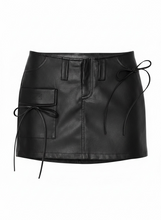 Load image into Gallery viewer, Faux Leather Skirt
