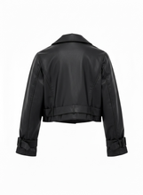 Load image into Gallery viewer, Faux Leather Jacket
