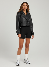 Load image into Gallery viewer, Faux Leather Jacket
