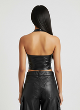 Load image into Gallery viewer, Midnight Desire Halter Top
