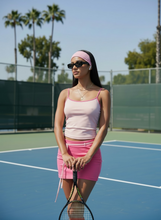 Load image into Gallery viewer, Match Point Skirt - Malibu Pink
