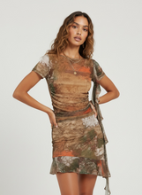 Load image into Gallery viewer, Pattern Ruffled Skirt
